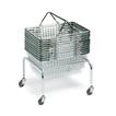 Shopping Basket Stacker - With Wheels