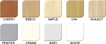 Shop Counter Colour Finishes