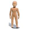 Childrens Natural Finish Mannequin - Age 2-3