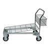 Zinc Plated All Wire Cash & Carry Nesting Trolley With Basket