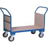 Warehouse Trolley Twin-Handled With Solid Ends