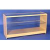 Flat Packed Full Glass Front Counter