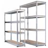 Galvanised Heavy Duty Warehouse Shelving with chipboard shelves