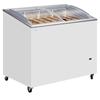 Sliding Curved and Angled Lid Chest Freezer