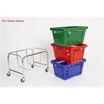 Plastic Shopping Baskets 28 Litre - 25-Pack Only