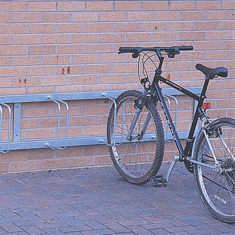Straight Wall Mounted Cycle Rack