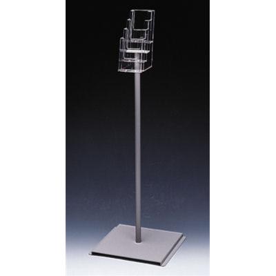 4 X 1/3 RD  OF A4 FREESTANDING MULTI-TIERED BROCHURE HOLDER