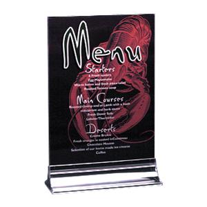 A4 Double Sided Menu Holder (Priced & Packed in 10s)