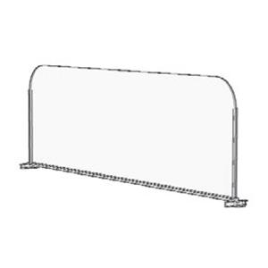 Shelf Management - Dividers for Flat Shelves / 90° Front Risers