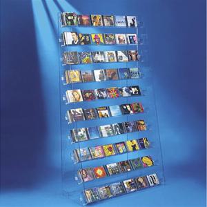 Multimedia Stands - Flat Pack CD Wall Bay