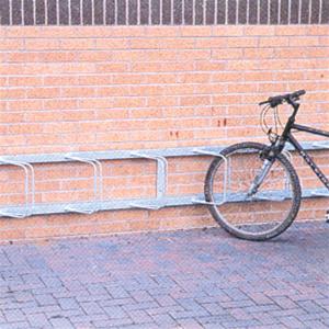 Angled Wall Mounted Cycle Rack