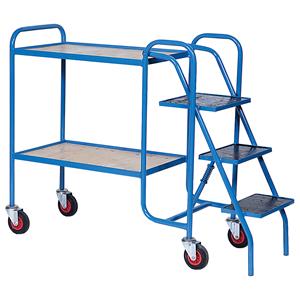Order Picking Trolley With Steps