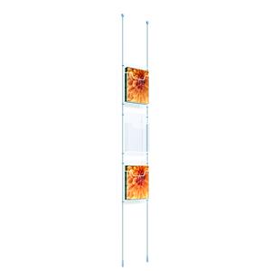 Ceiling to Floor Kit with 3 x A4 Single Dispensers