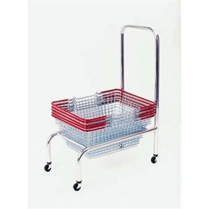 Wire Stacker With Handle & Castors