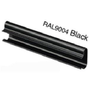 Black PVC Slatwall Inserts
