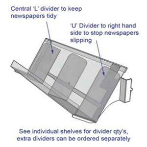 Individual Shelves - Dividers