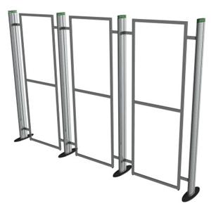 Metro Portable 3 Section Display Stand