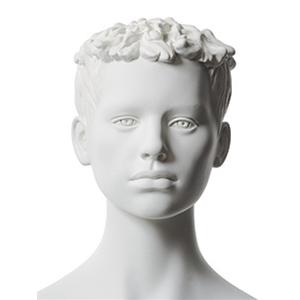 Adam With Sculptured Hair - White