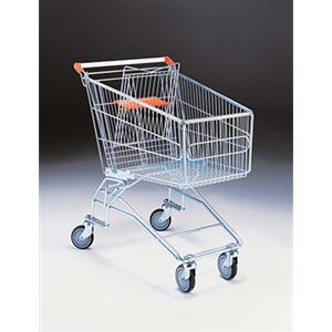 Supermarket Trolley 140 Litre With Anti-Theft Castors
