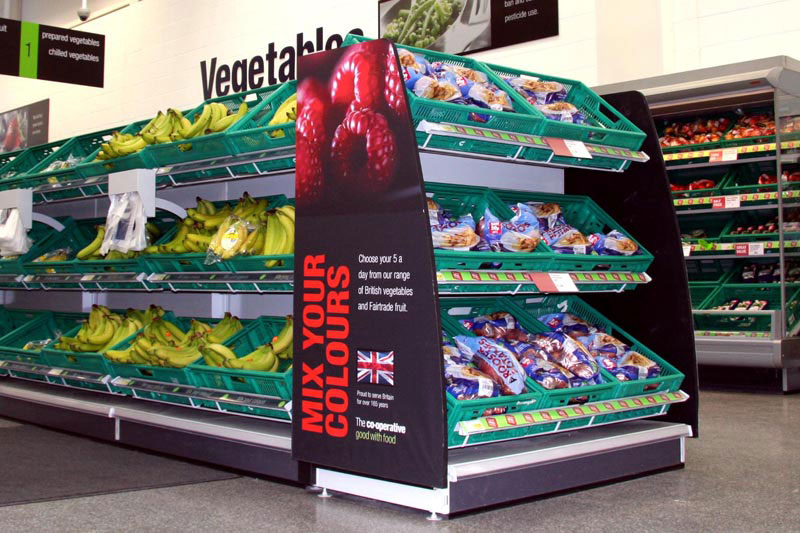 Fruit & Veg Shop Shelving 